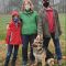 Sherman with his new forever family!