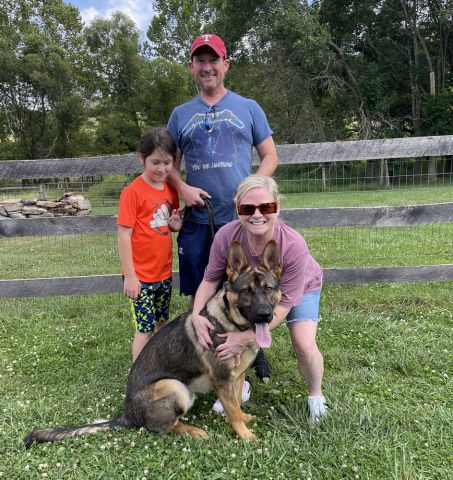Major with his new family!