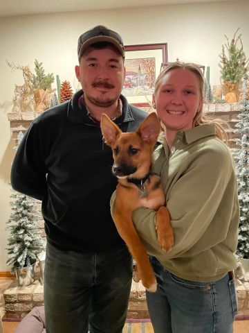 Mistletoe adopted!