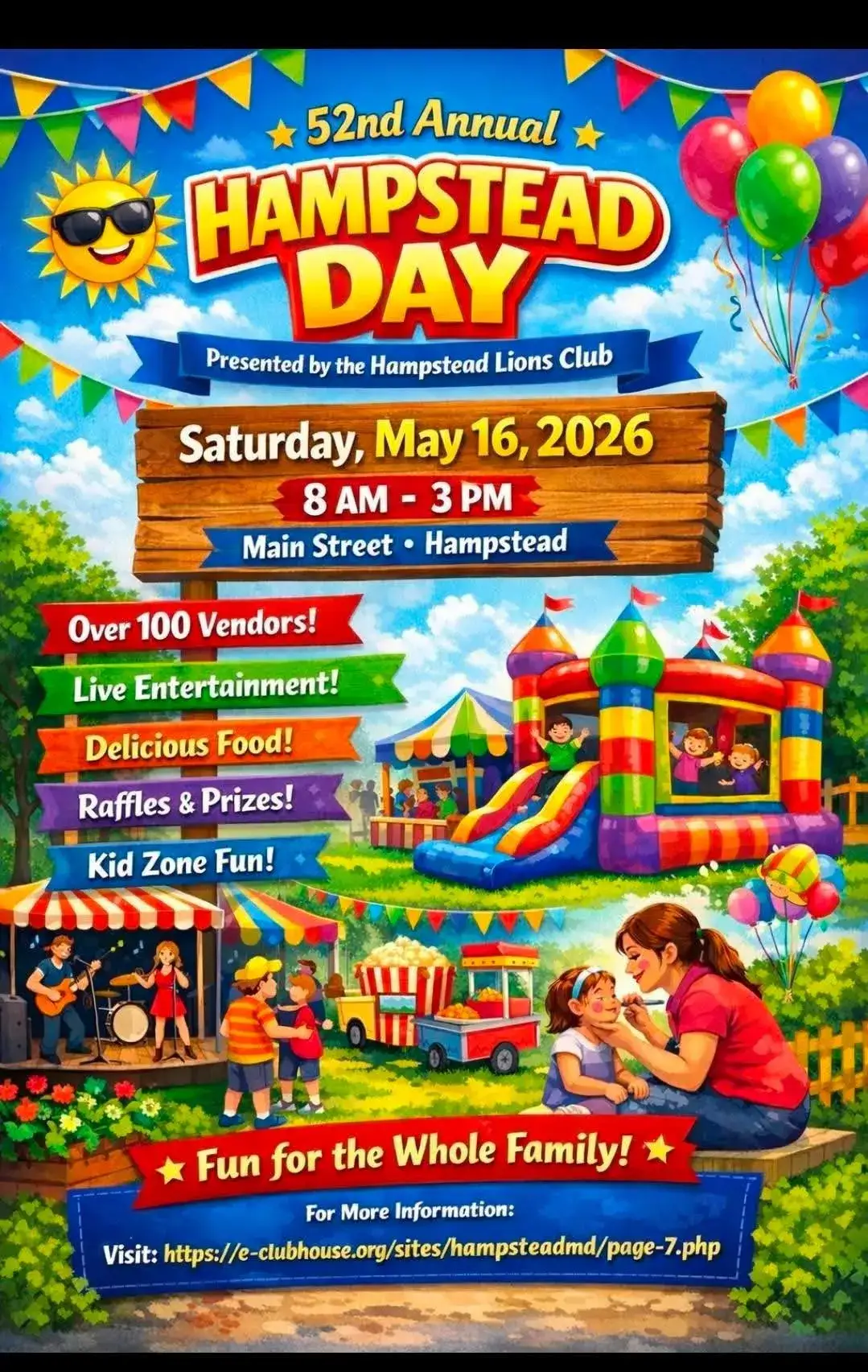 Join MAGSR at Hampstead Day!
